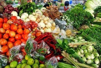 market vegetables