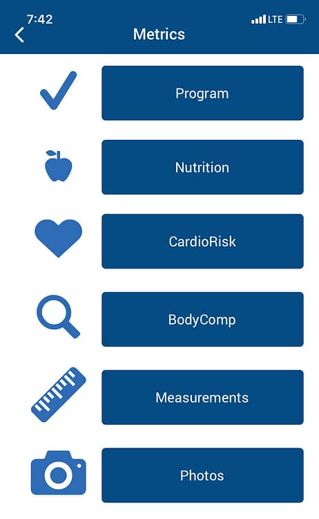 app for tracking health and fitness stats