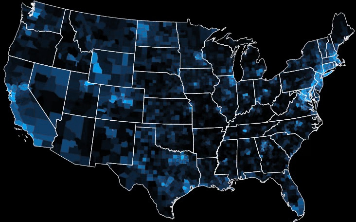 Home Delivered Franchise Territory Map