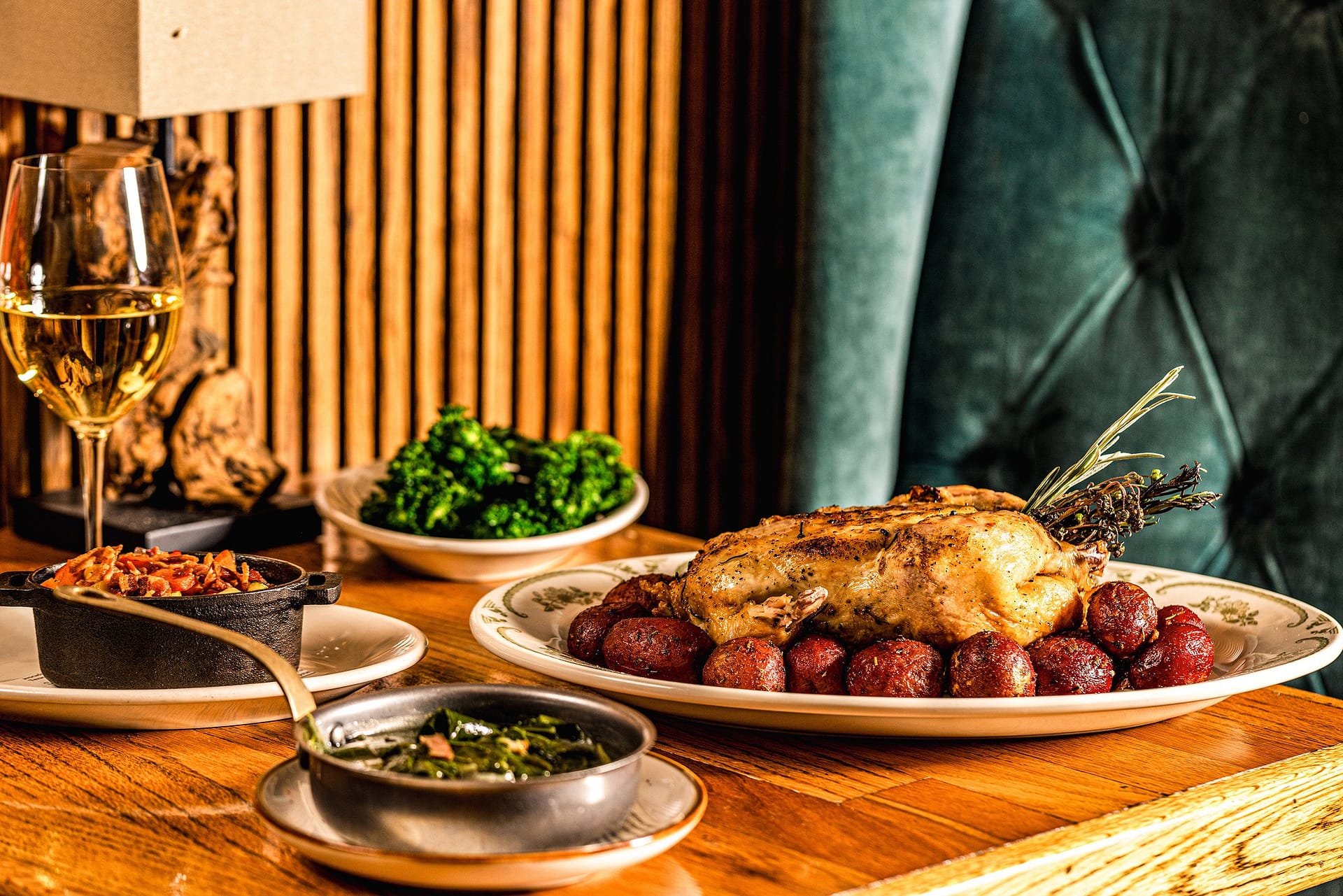 Roasted Chicken Plated