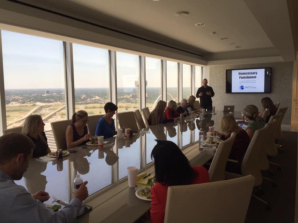 nutrition seminar at law office with Thomas Jensen